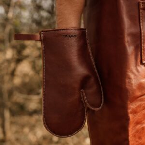 Horing Leer Braai Handskoen