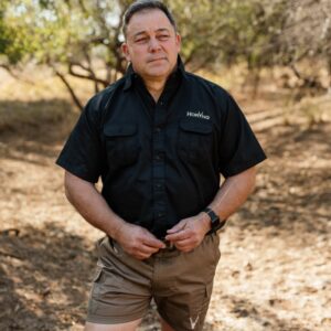 Horing Khaki Hemp- Swart