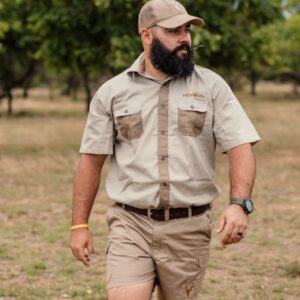 Horing Rek Broek- Khaki