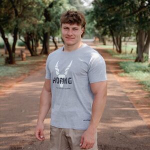 Horing T-Hemp Grys Kopbeen