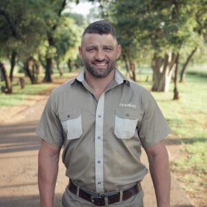 Horing Khaki Hemp- Tweekleur Donker