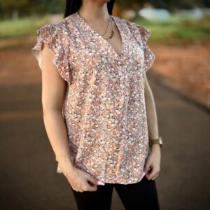 Rosies Pienk Toppie "Curvey snit"