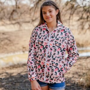 Bokkie Rosie Pienk Luiperd Softshell Baadjie