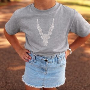 Bokkie T-Hemp - Kopbeen - Grys