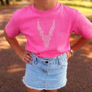 Bokkie Rosie T-Hemp - Kopbeen - Pienk