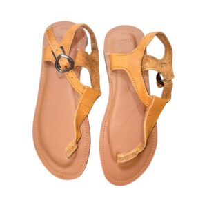 Rosies Leer Sandale - Tan